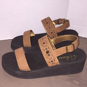 Cobian platform sandals